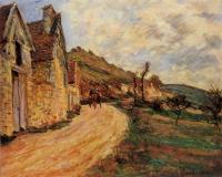 Monet, Claude Oscar - Les Roches at Falaise near Giverny